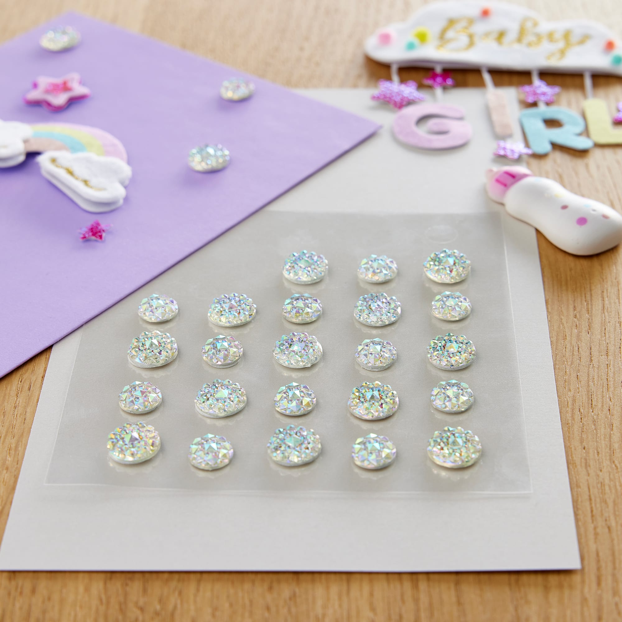 Iridescent Rhinestone Stickers by Recollections™